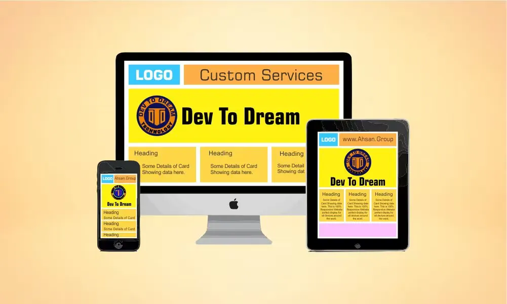 Custom Business Portfolio Website